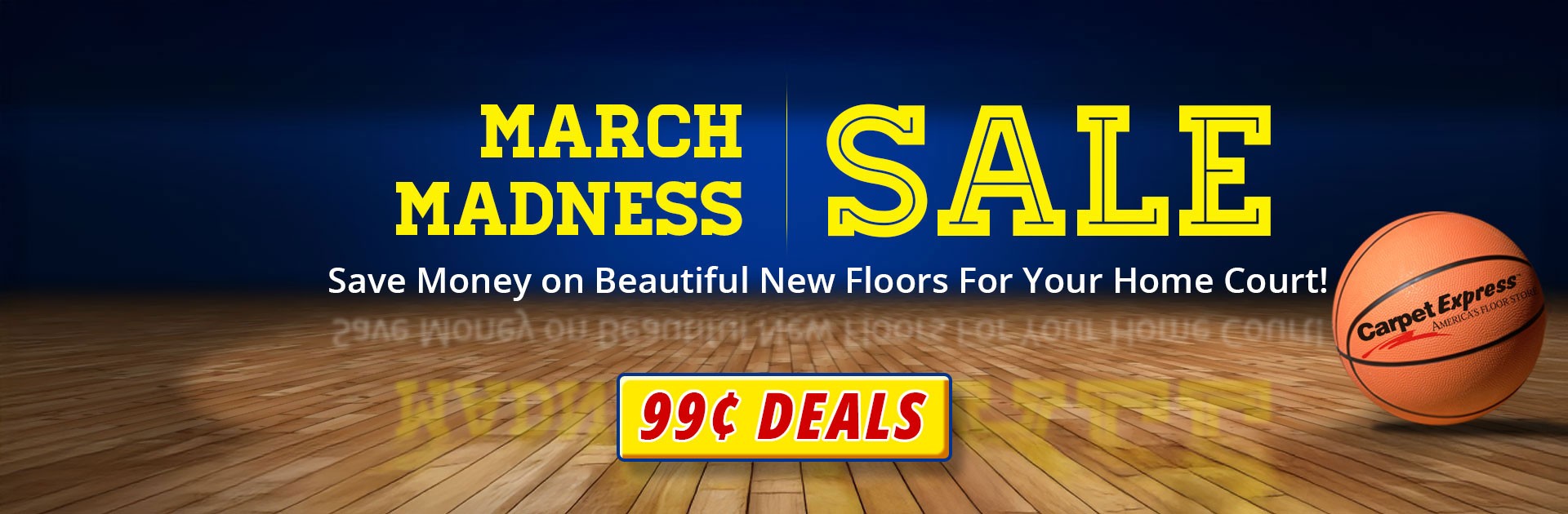 99 Cent Flooring Sale - Carpet, Luxury Vinyl Plank, Sheet Vinyl, & Hardwood Floors