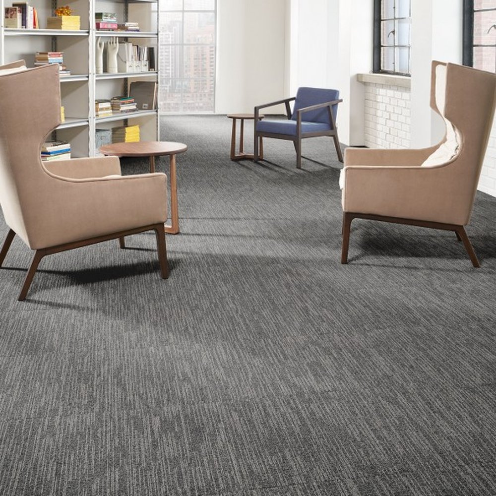 Overdrive Carpet Tile - Dark Slate