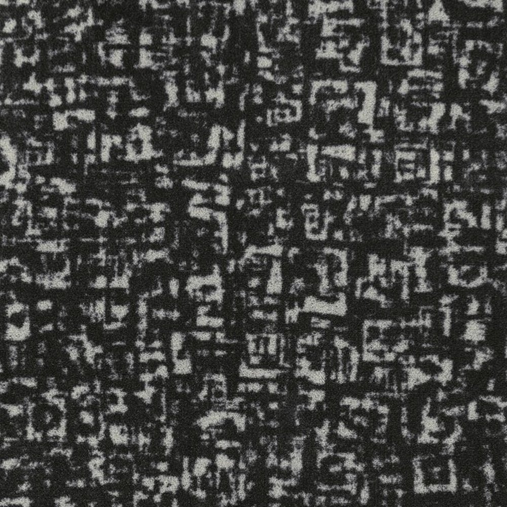 Block Print - Charcoal