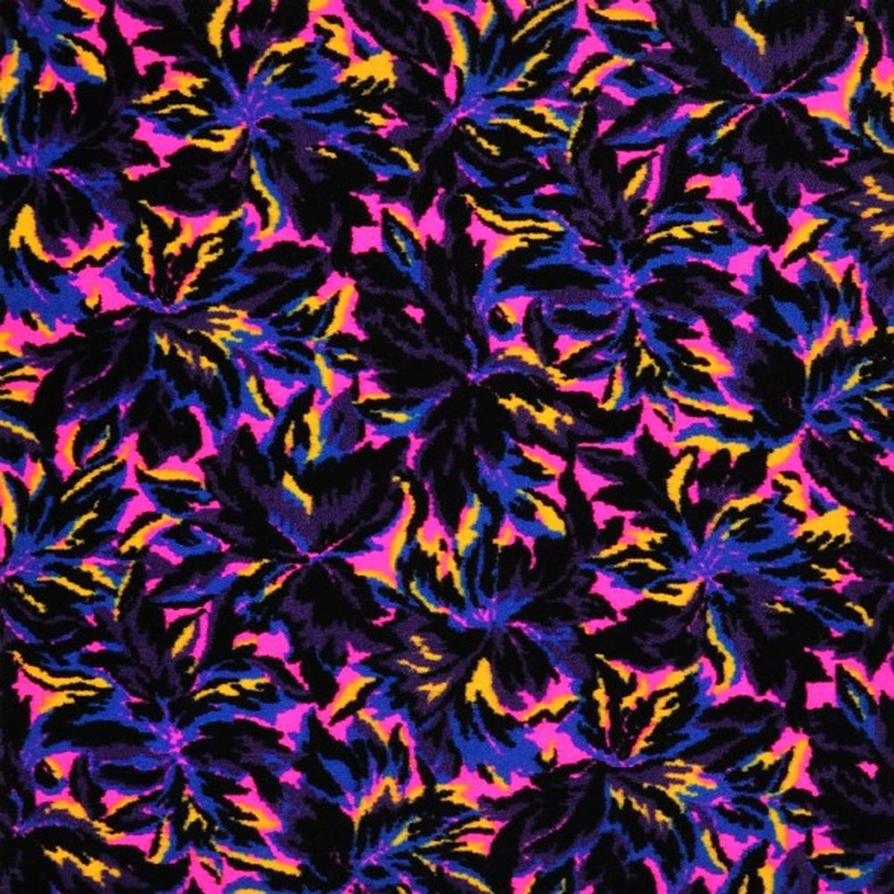 Flaming Floral Fluorescent - Standard Light