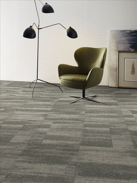 Ridges 18 x 36 Tile - Magnetite