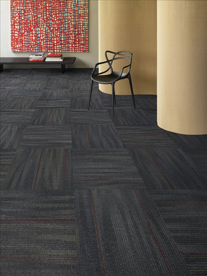Tangle Carpet Tile - Taunt