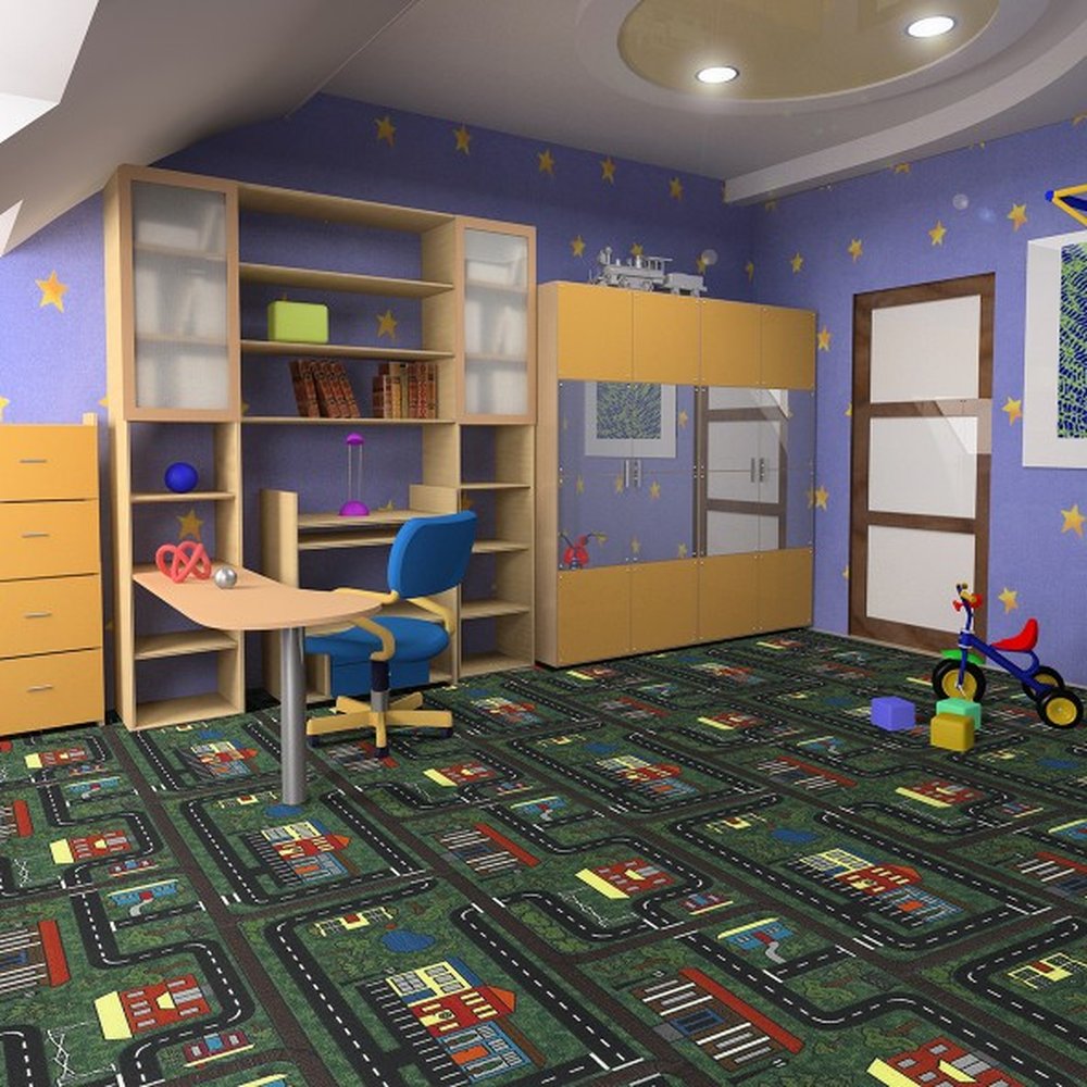 Tiny Town Carpet Tile - Standard