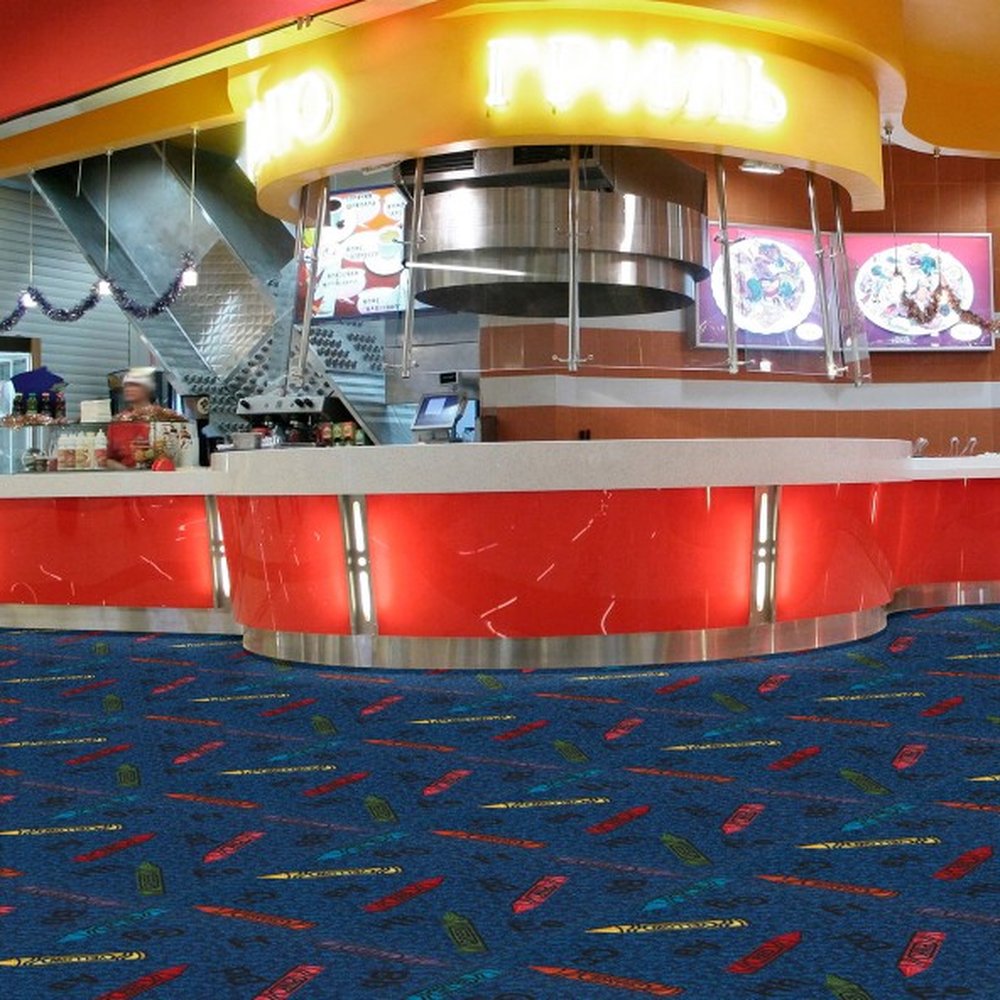 Crayons Carpet Tile - Standard