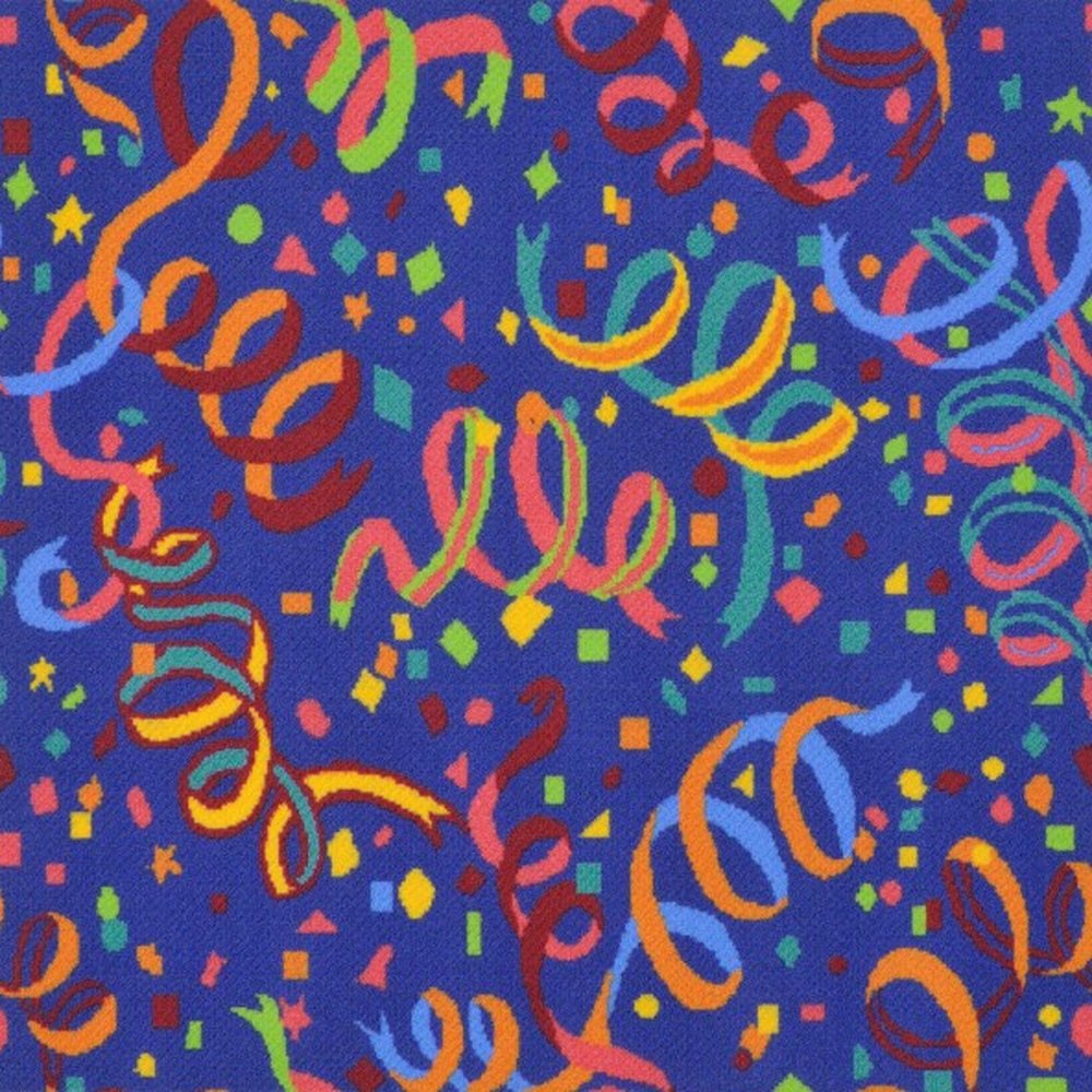 French Quarter Carpet Tile - Blue