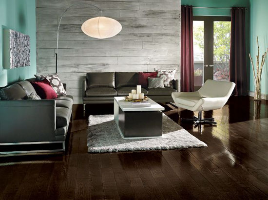 Prime Harvest Oak Low Gloss 3.25" - Blackened Brown