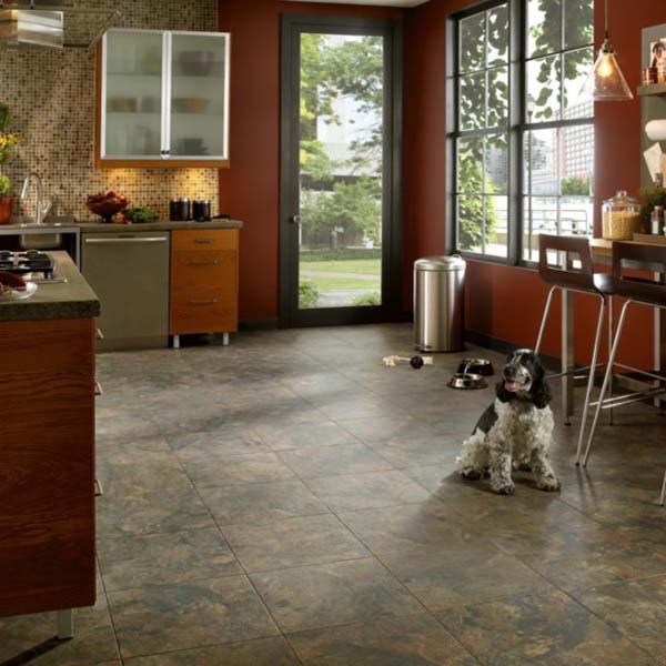 Alterna - Mesa Stone Tile (Canyon Shadow) by Armstrong Lvt | Huge Savings