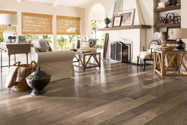 1/2" American Scrape - Walnut Garden