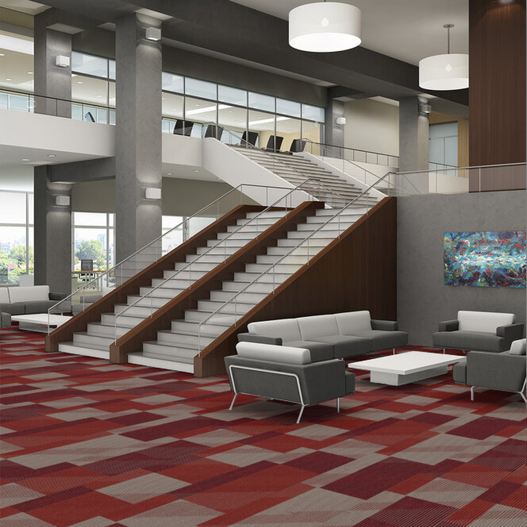 Block by Block Tile - Red Hot