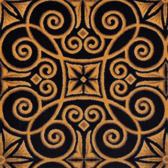 Antique Scroll - Black