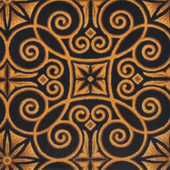 Antique Scroll - Brown