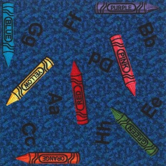 Crayons Carpet Tile - Standard