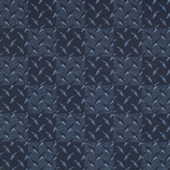 Diamond Plate Carpet Tile - Blue