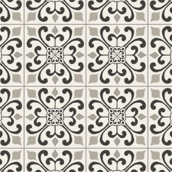 Cushionstep Better - Amador Medallion - Heirloom Gray