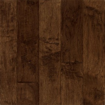 Frontier Hand-Scraped Wide Plank Hickory - Bison