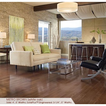 Color Plank Solid Plus 3.25\" - Metro Brown