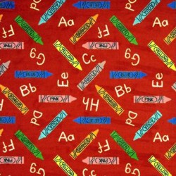 Crayons - Red