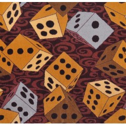 Roll the Dice - Burgundy