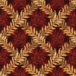 Abingdon Trellis - Burgundy
