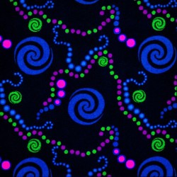 Fluorescent color swatch