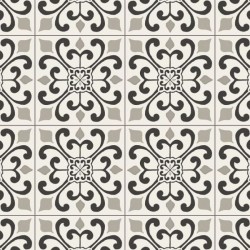 Cushionstep Better - Amador Medallion - Heirloom Gray
